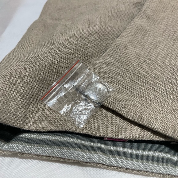 New Pottery Barn Pauline Boyd Nightstorm Stripe Patchwork Lumbar Pillow, 16X26” - Picture 11 of 15